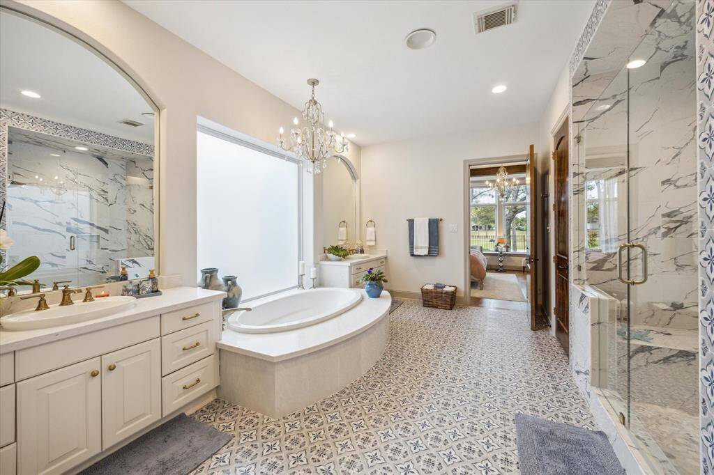 Another view of the master bath