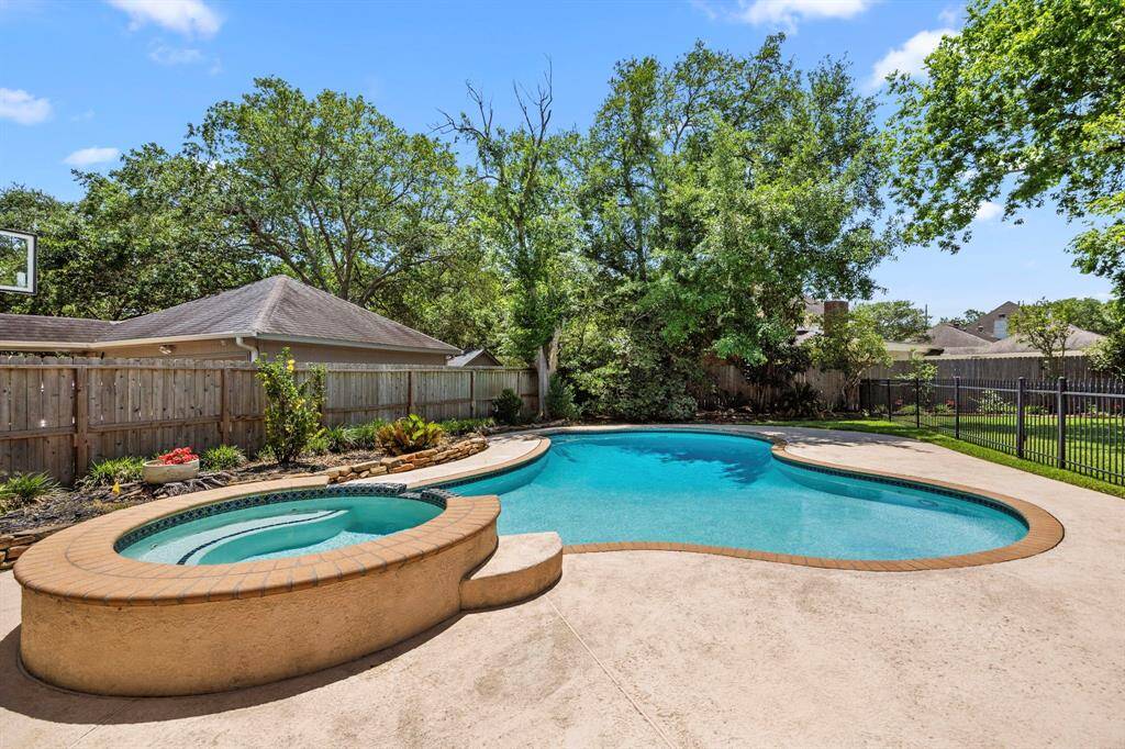 Pool and spa are heated for year-round enjoyment!