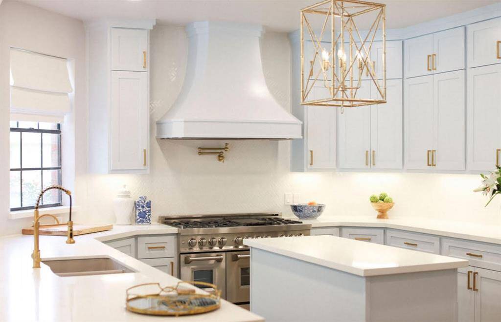 Designer touch throughout the remodel.