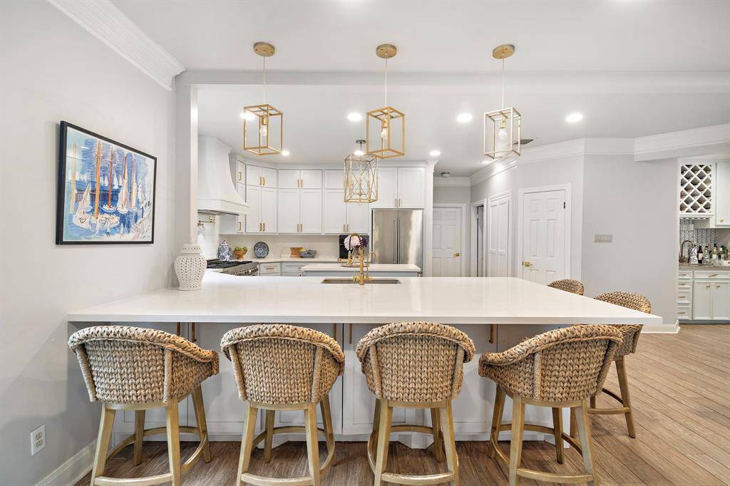 Complete with two dishwashers and a walk in pantry.