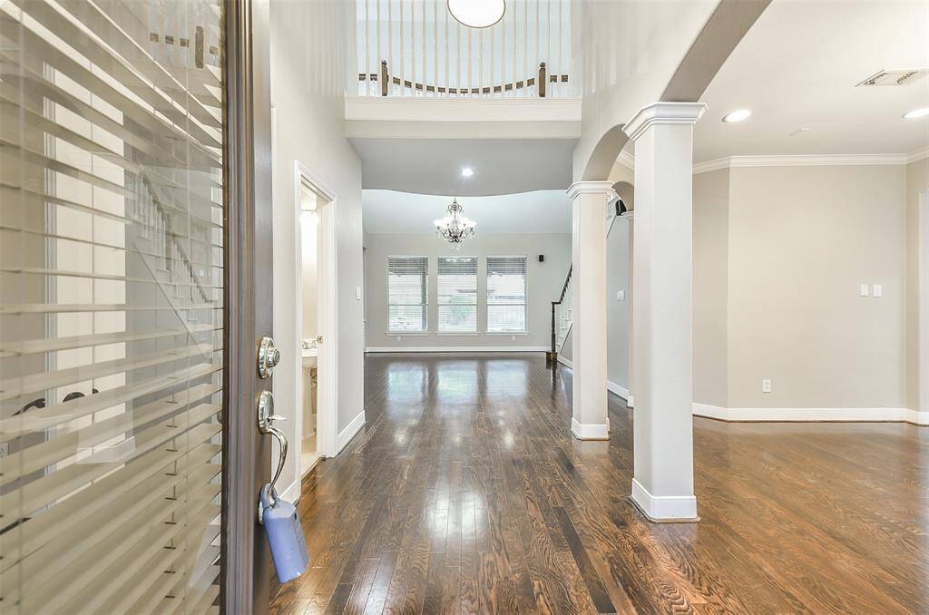 Inviting entrance