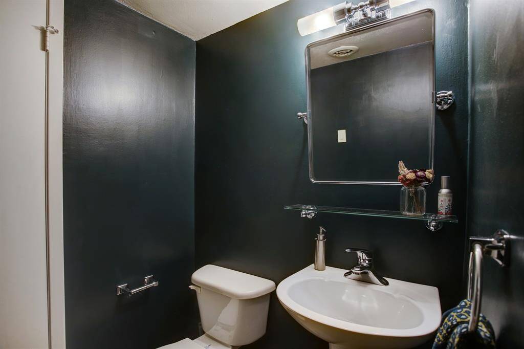 First Floor Half Bath.