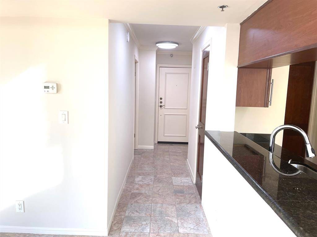Entry hall from living room