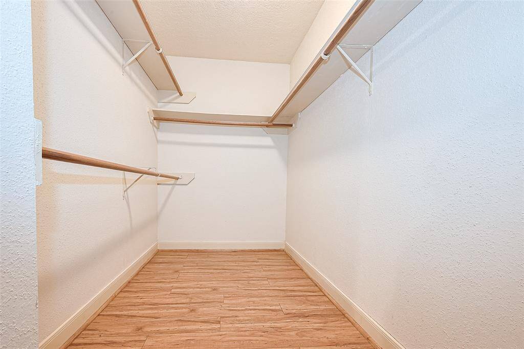 Primary closet