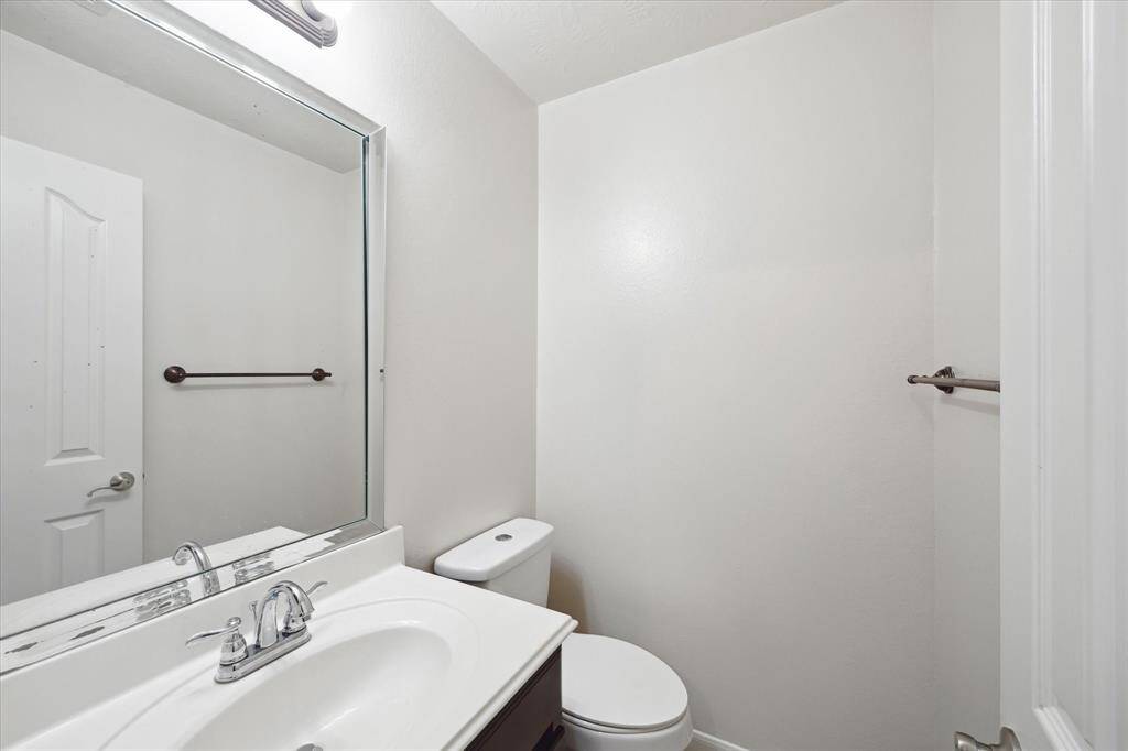 Half bath downstairs