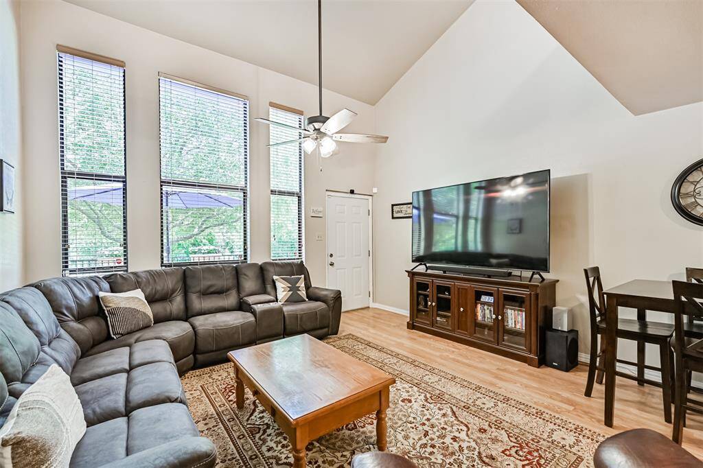 Gorgeous windows letting in natural light.