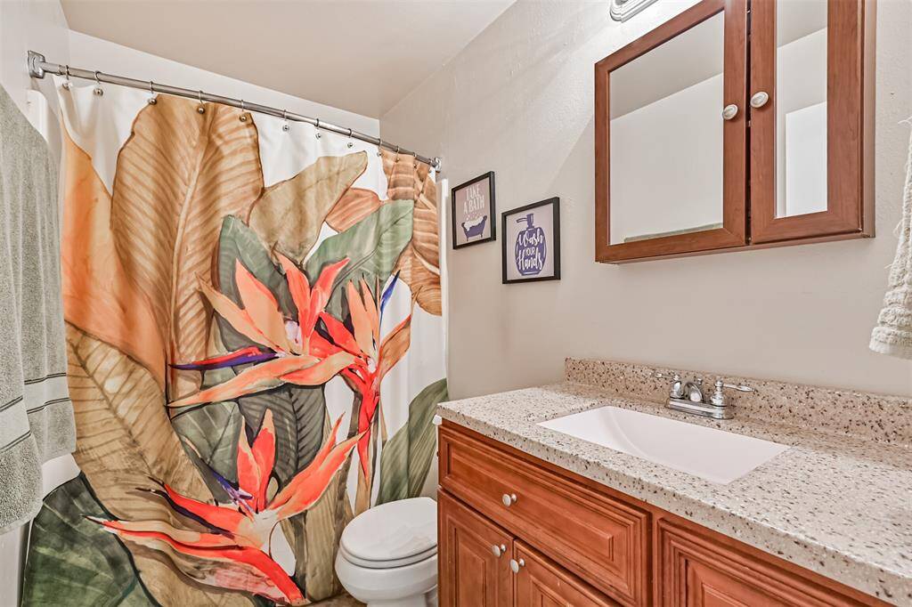 Primary bathroom.