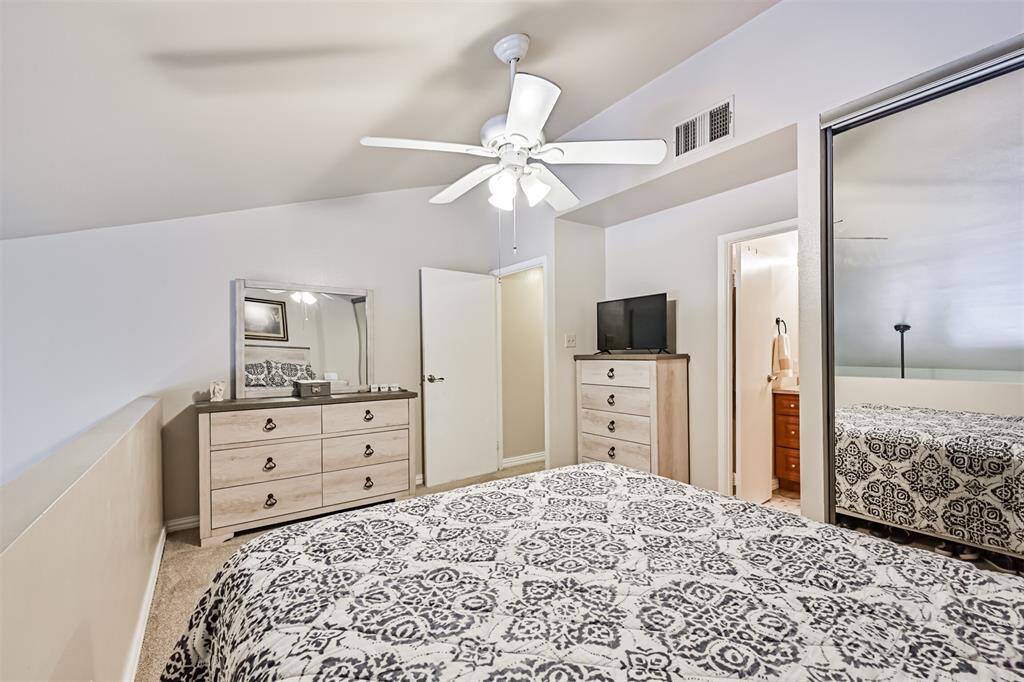 Another view of secondar y bedroom loft.