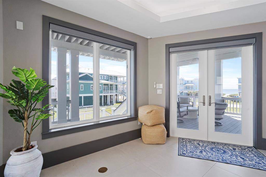 Access to balcony area on the second floor.
