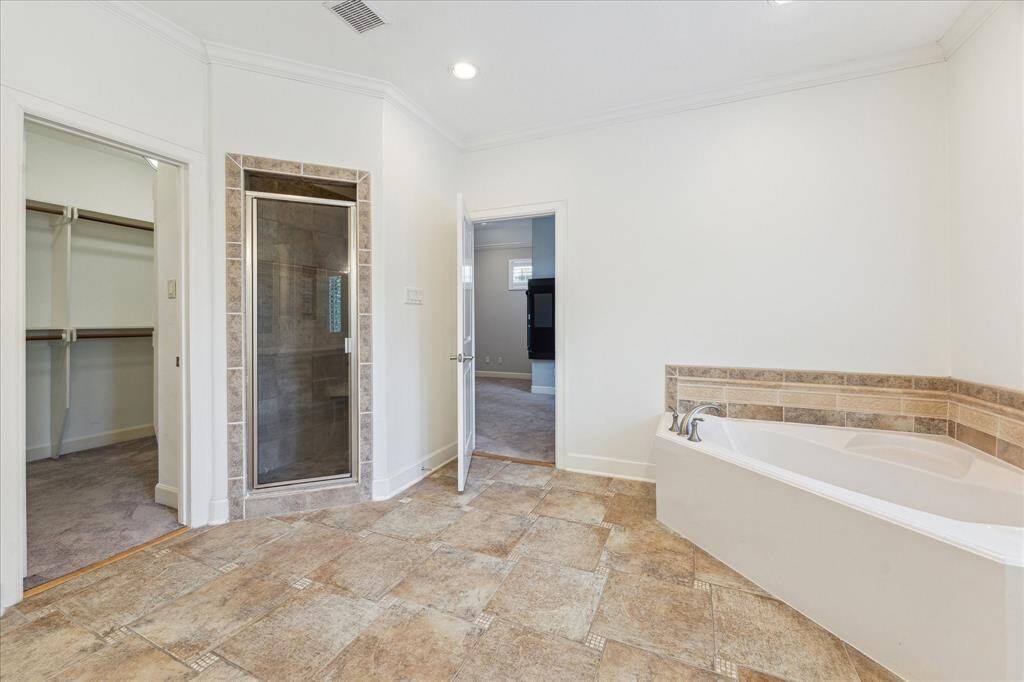 Primary bathroom.
