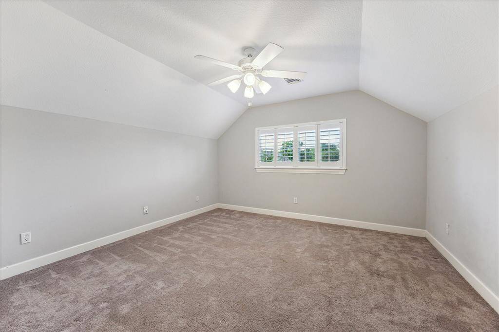 Secondary bedroom on the 3rd Floor