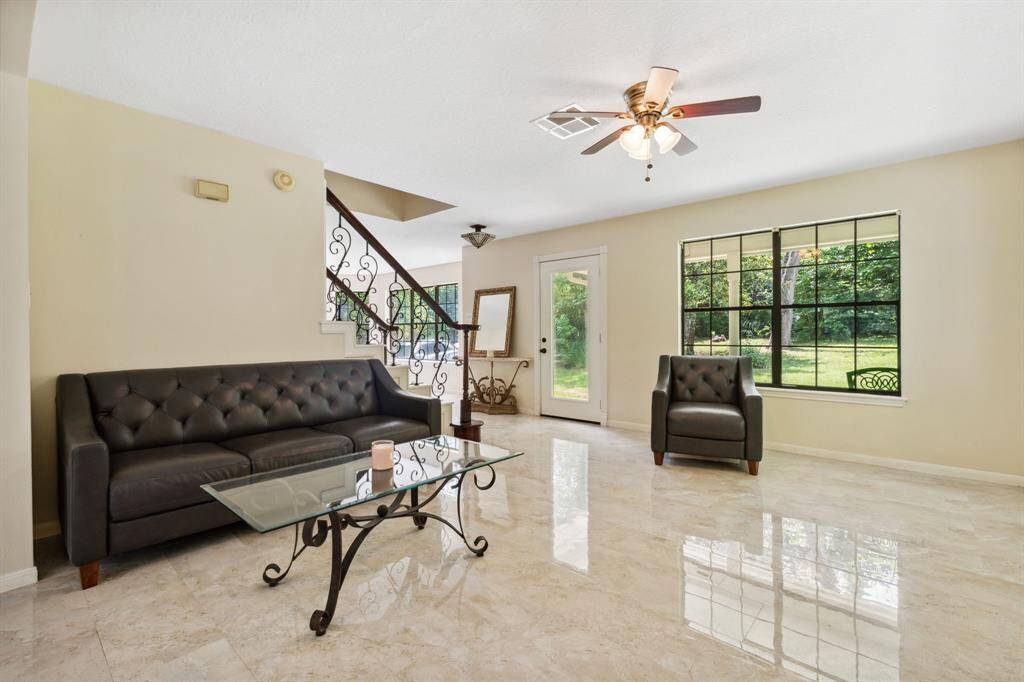 Additional living space downstairs