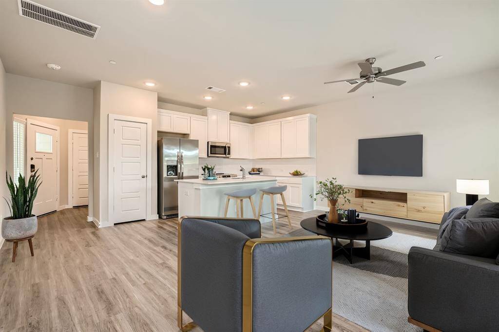 virtually staged floor plan photos
