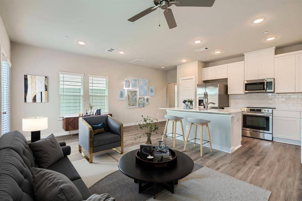virtually staged floor plan photos