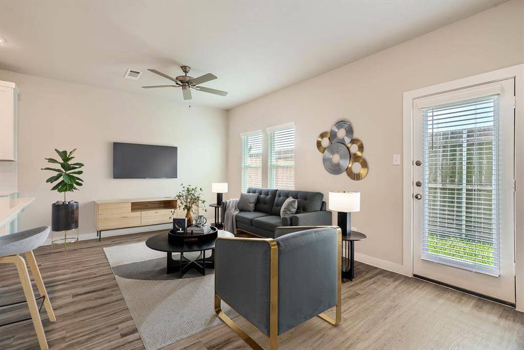 virtually staged floor plan photos