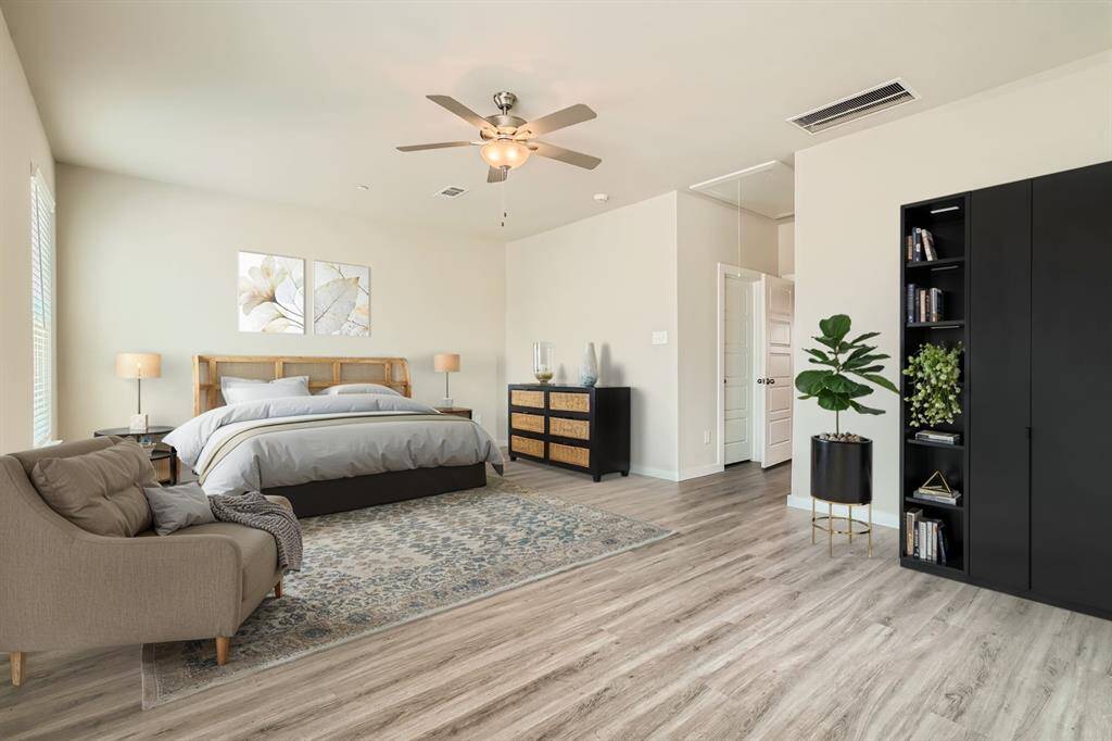 virtually staged floor plan photos