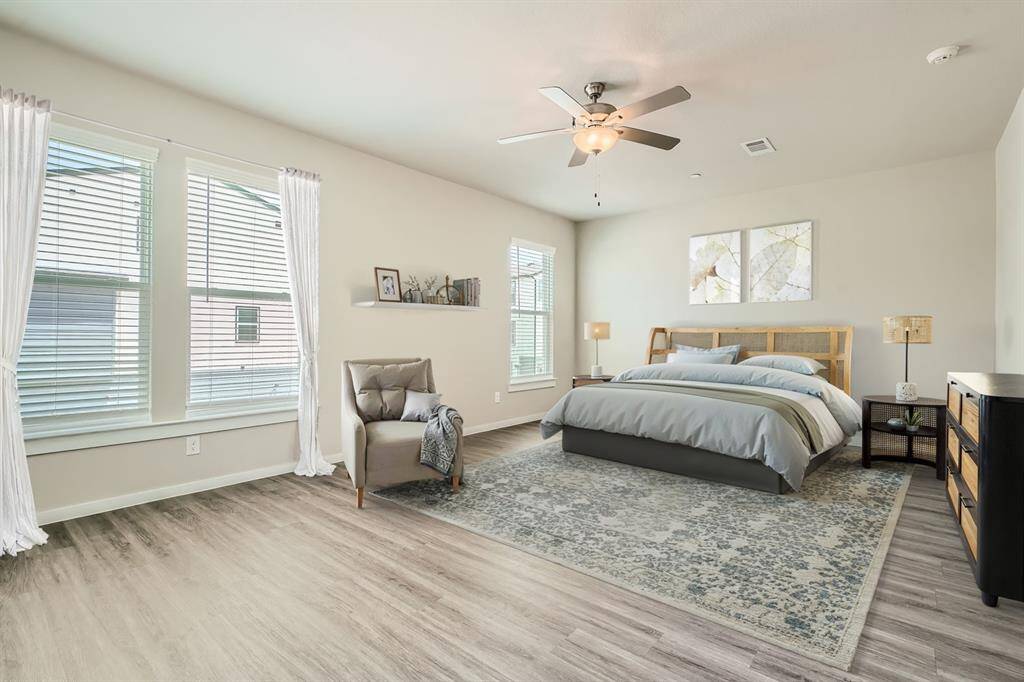 virtually staged floor plan photos