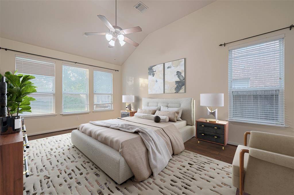 Master Bedroom Virtually Staged