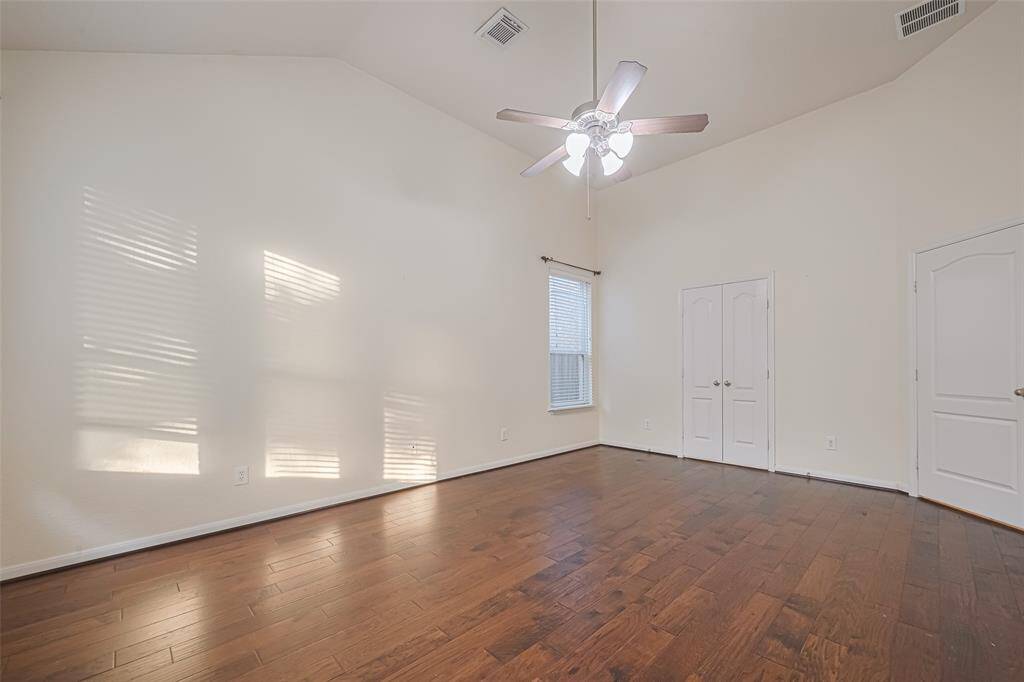 Another view of this spacious master, light and bright.