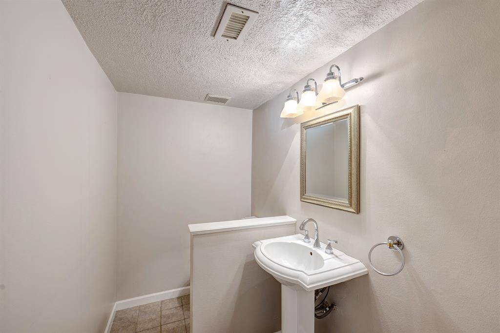 Powder room downstairs