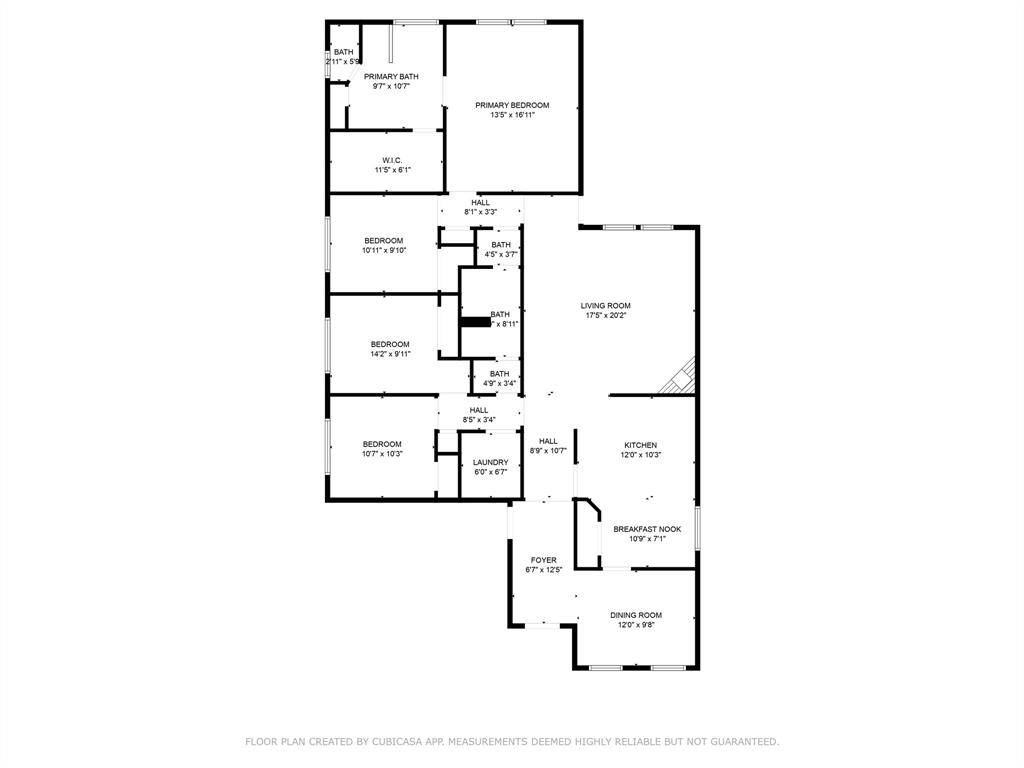 Floor Plan with Dimensions