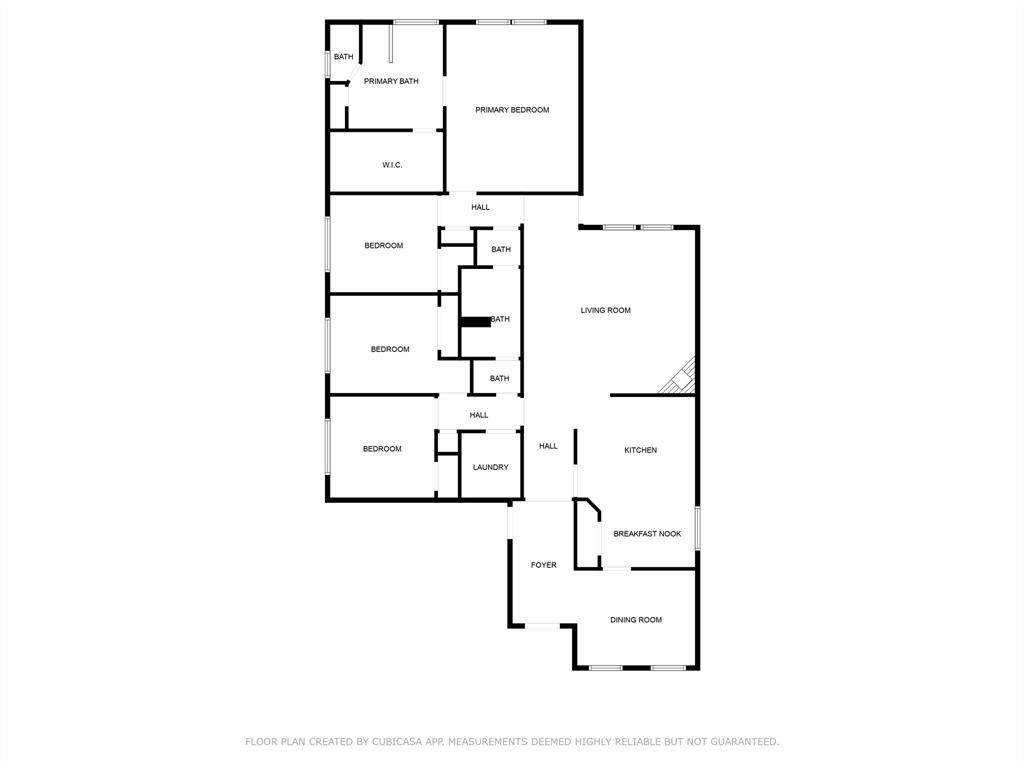 Floor Plan without Dimensions