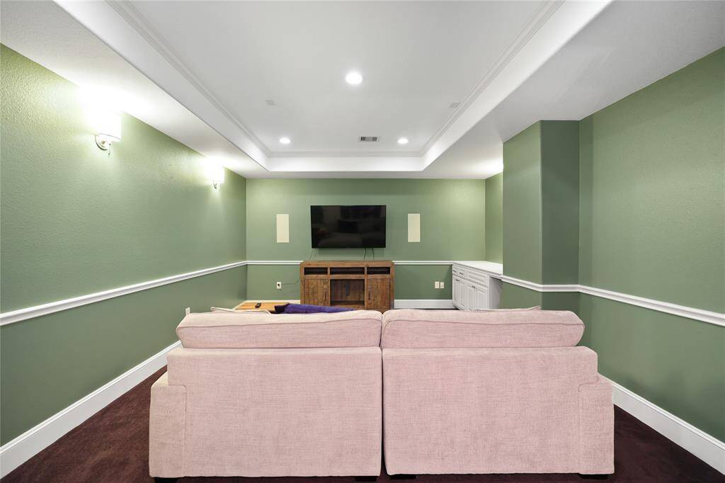 Upstairs Media Room