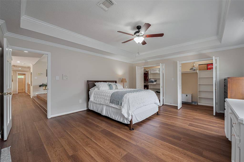 Bedroom #3 also includes an impressive 16ft x 4ft (appx) walk-in closet