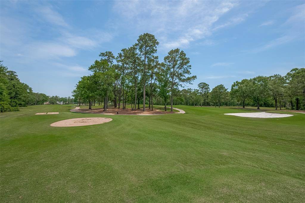 Several golf courses in Kingwood including Deerwood Golf Club just a mile or so away.