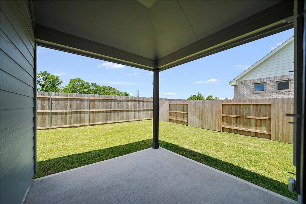 Covered Back Patio