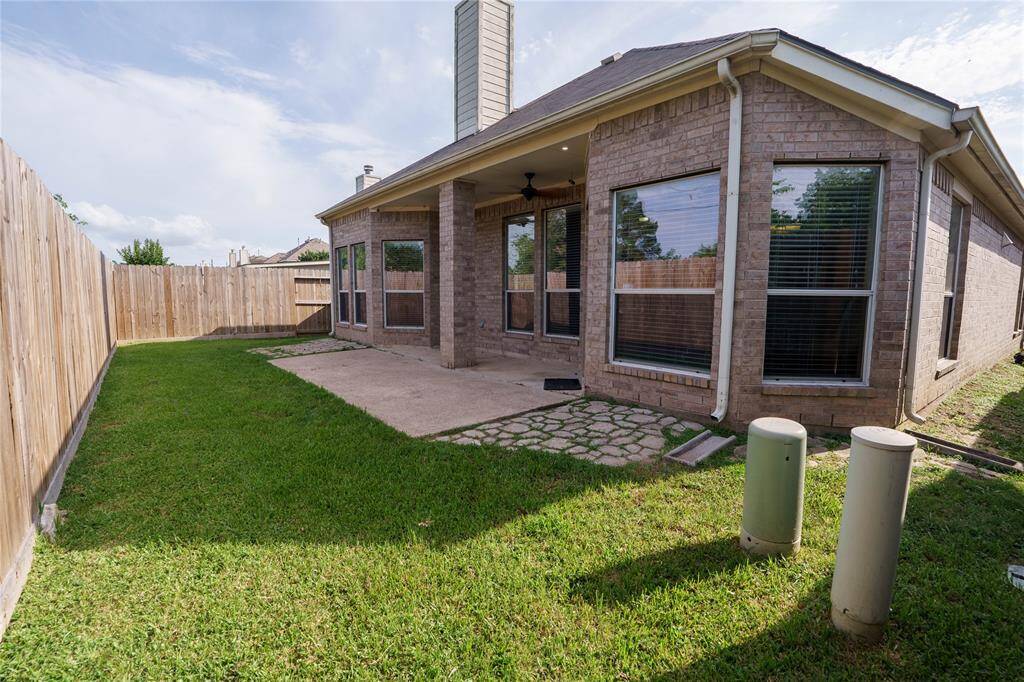 Easy to maintain backyard!