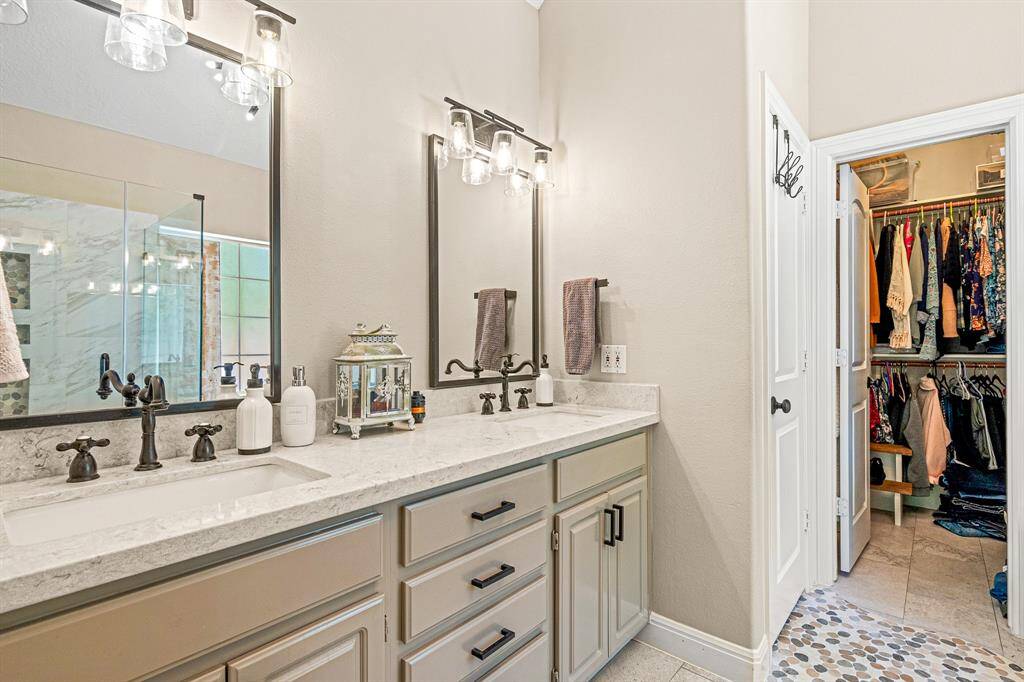The Chandelier makes a statement that elevates the entire space!