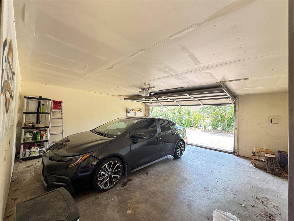 Large double detached garage