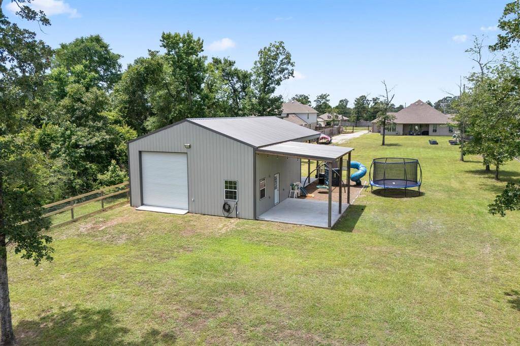 15'x20' lean to.