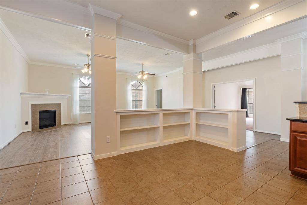 View of kitchen facing family room