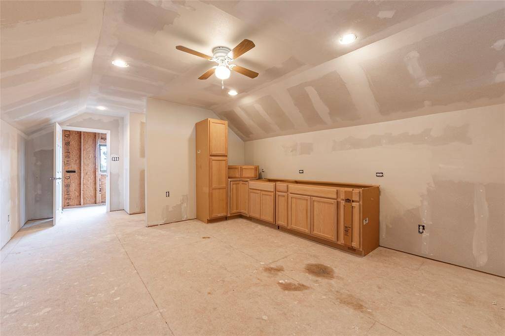 Another view of room above the garage