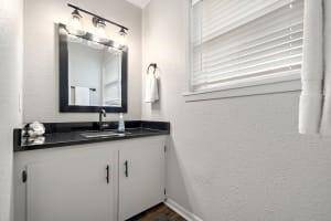 Primary bathroom vanity