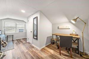 Desk area in upstairs bedroom