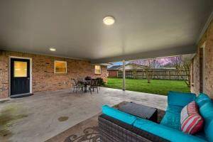 Covered patio