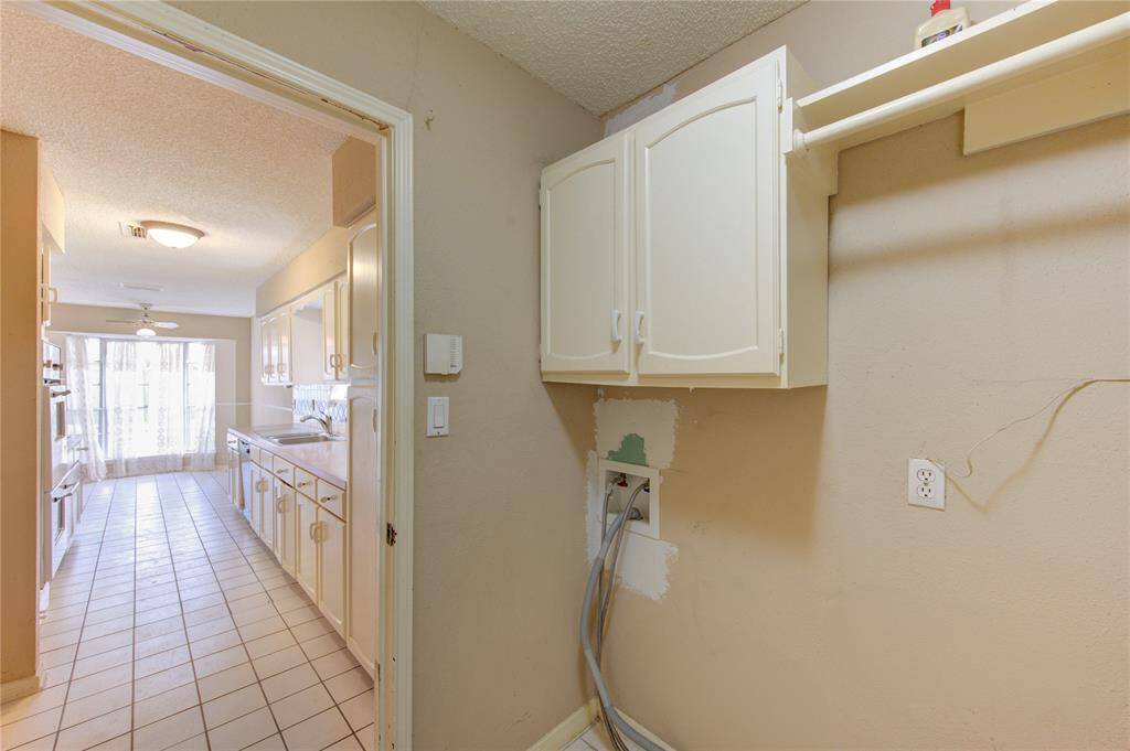 Laundry room located in house
