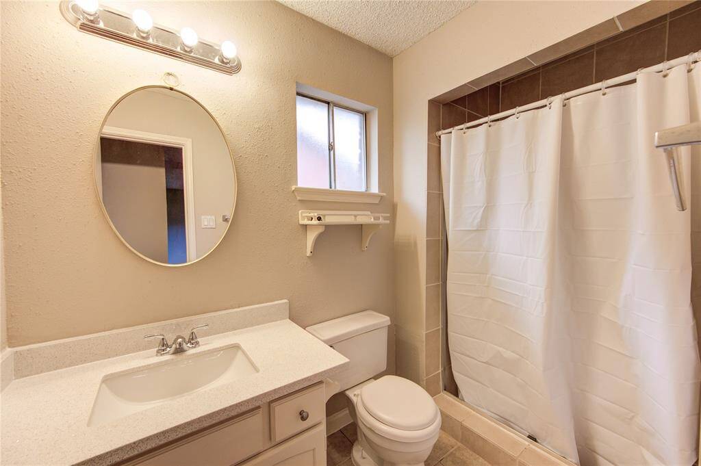 Granite countertop and new plumbing fixtures