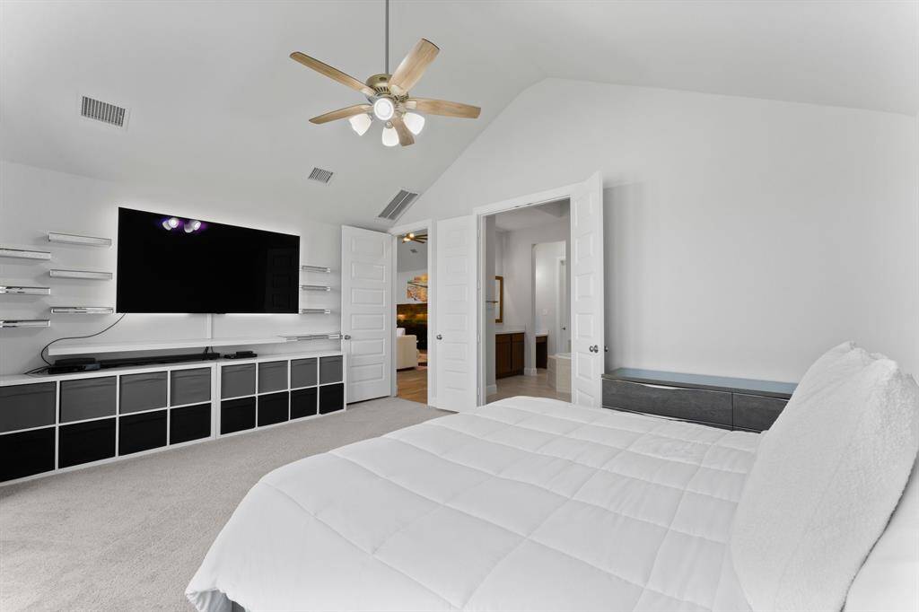 second view of the master bedroom
