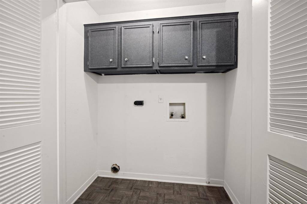 Upstairs Laundry room