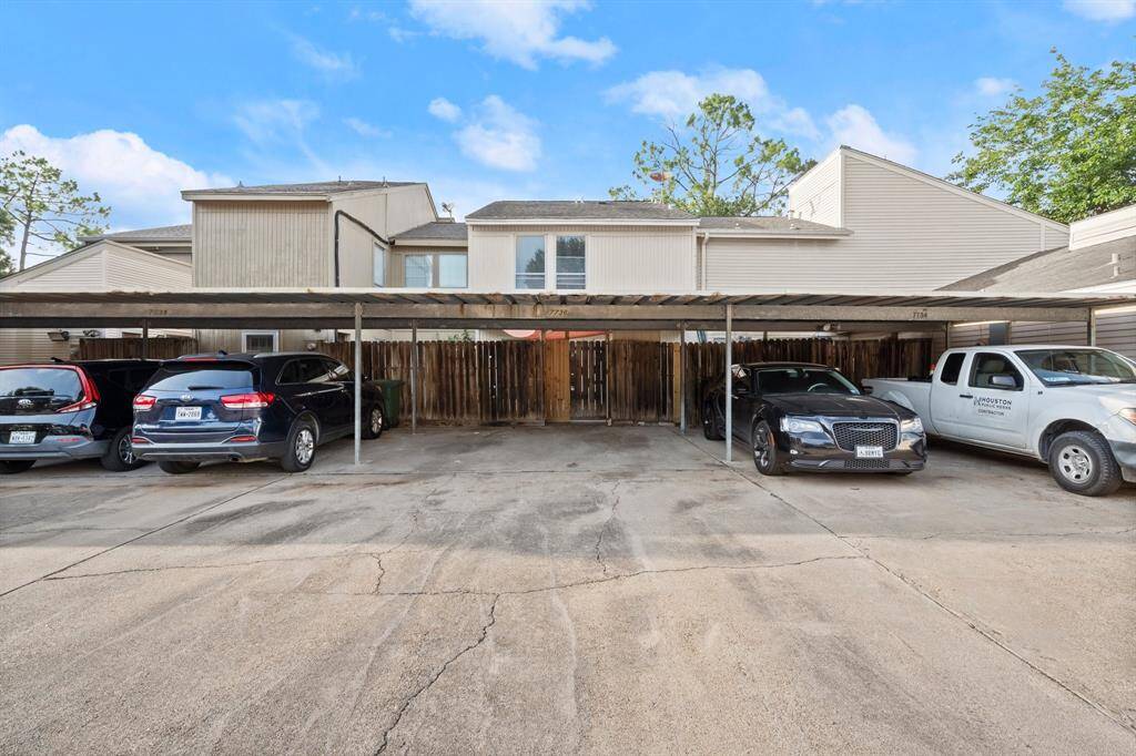2 car carport for this unit