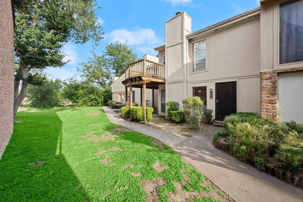 Outside front entrance