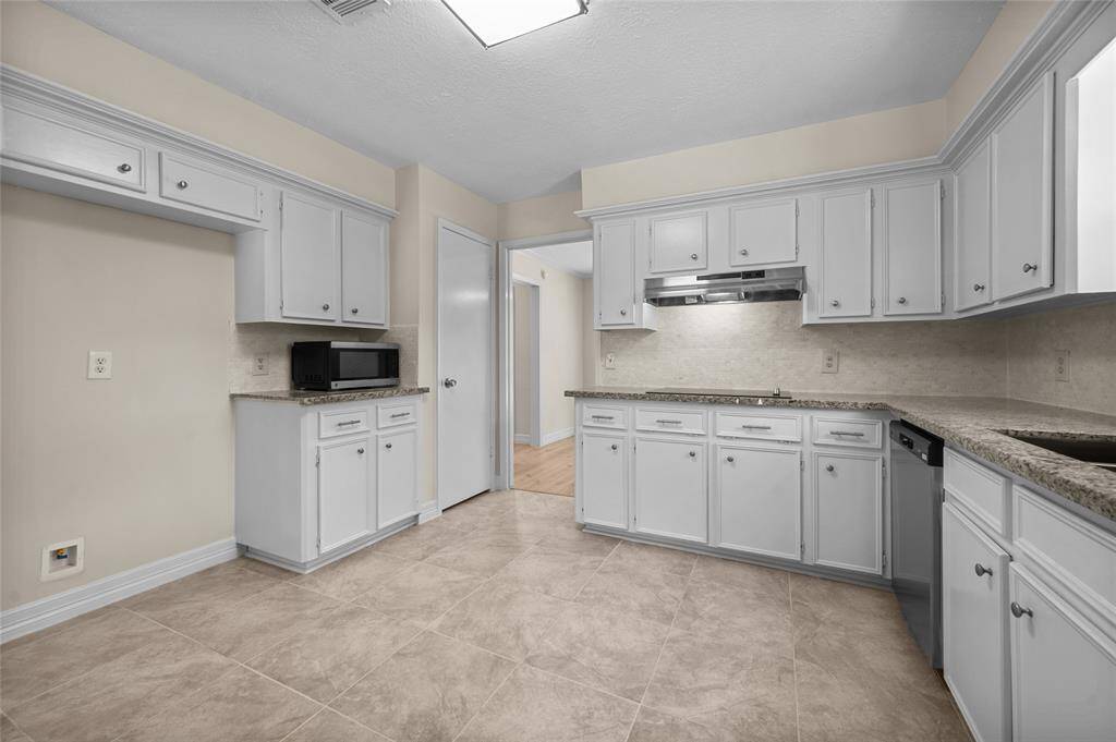 Updated kitchen that is bright and open