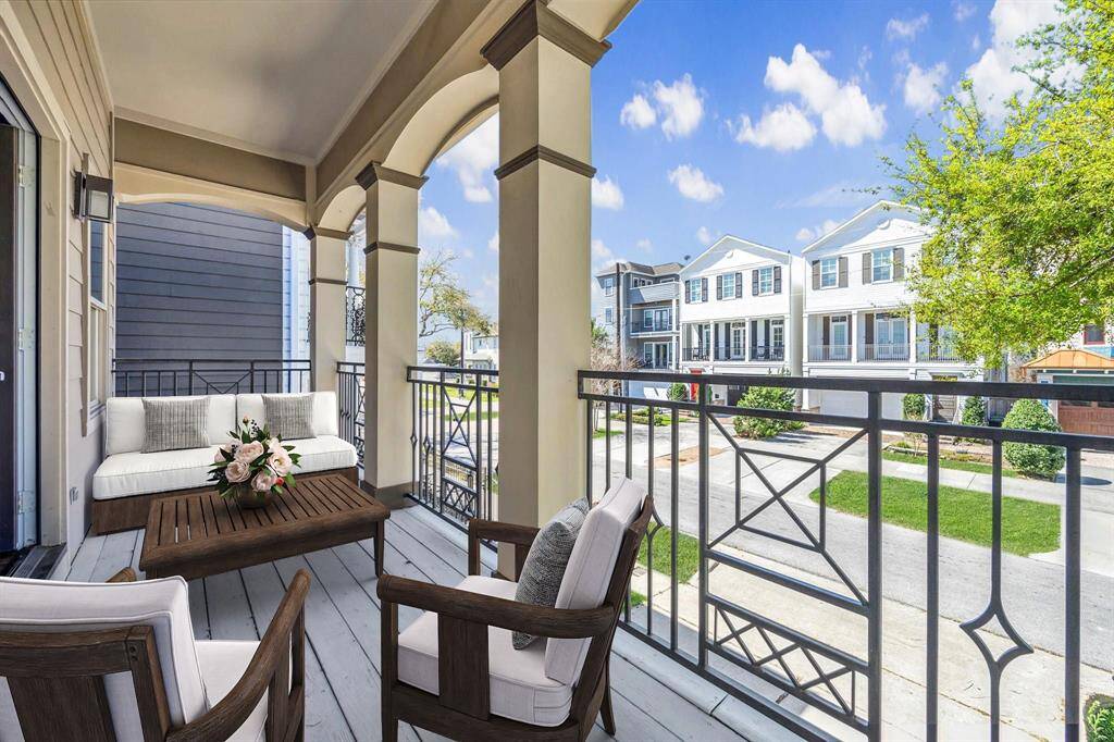 Rare 2nd floor balcony off the Primary Bedroom. Perfect for those late nights out or early morning sunrises.