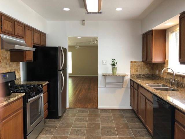 Kitchen area off formal dining room.