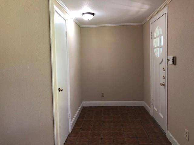 Open the door and you are at the entry.