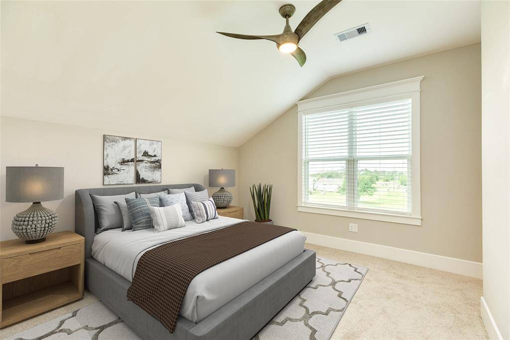 VIRTUALLY STAGED - This is the upstairs suite (the second primary), you will love having a second spacious suite for older teens, guests, and multi-generational options.